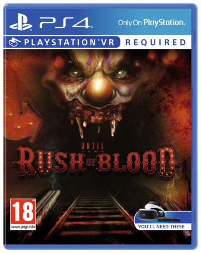 Until Dawn - Rush of Blood - PS4 Game